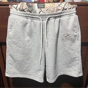 Gray stacked Men's Shorts